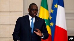 Rais wa Senegal, Macky Sall.