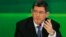 FILE - Brazil's incoming finance minister, banker Joaquim Levy gestures during a news conference in Brasilia, Nov. 27, 2014. 