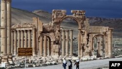 ဆီးရီးယားနိုင်ငံက ရှေးဟောင်းမြို့ Palmyra။