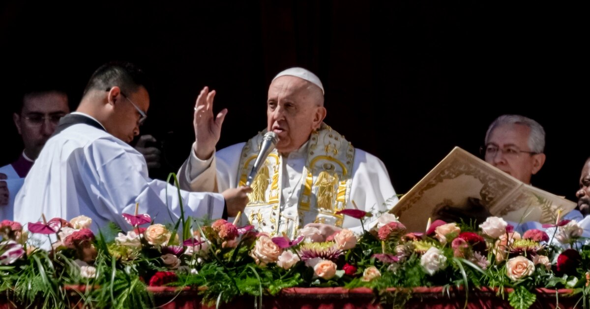 El Papa insta a la paz en Ucrania, Oriente Medio y recuerda a Nicaragua ...
