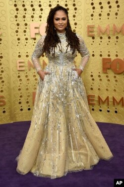 Ava DuVernay arrives at the 71st Primetime Emmy Awards on Sunday, Sept. 22, 2019, at the Microsoft Theater in Los Angeles. (Photo by Jordan Strauss/Invision/AP)