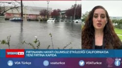 Amerika'nın Batısı Şiddetli Yağış ve Fırtınaya Teslim Oldu