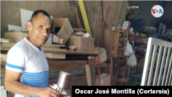 Oscar José Montilla es uno de los carpinteros más solicitados en Reque, donde fijó su residencia, al norte de Lima, Perú.