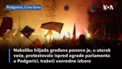 Novi protest u Podgorici