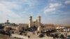 Catholic pilgrims attend a mass at the Church of the Baptism of Christ, near the site of Al-Maghtas, where Jesus is believed by Christians to have been baptised by Saint John, in the Jordan river valley, Jan. 13, 2023.