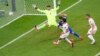 Christian Pulisic duke shënuar për Shtetet e Bashkuara në ndeshjen përballë Iranit në Stadiumin Al Thumama në Doha, të Katarit (29 nëntor 2022)