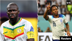 Chelsea teammates Kalidou Koulibaly and Raheem Sterling face each other in the round of 16 at the 2022 FIFA World Cup on Sunday December 4, 2022