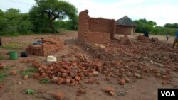 Storms damaged hamlets and other buildings in Gwanda South at the weekend