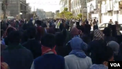 اعتراض و راهپیمایی مردم در شهر زاهدان - جمعه ۲۵ آذر ۱۴۰۱
