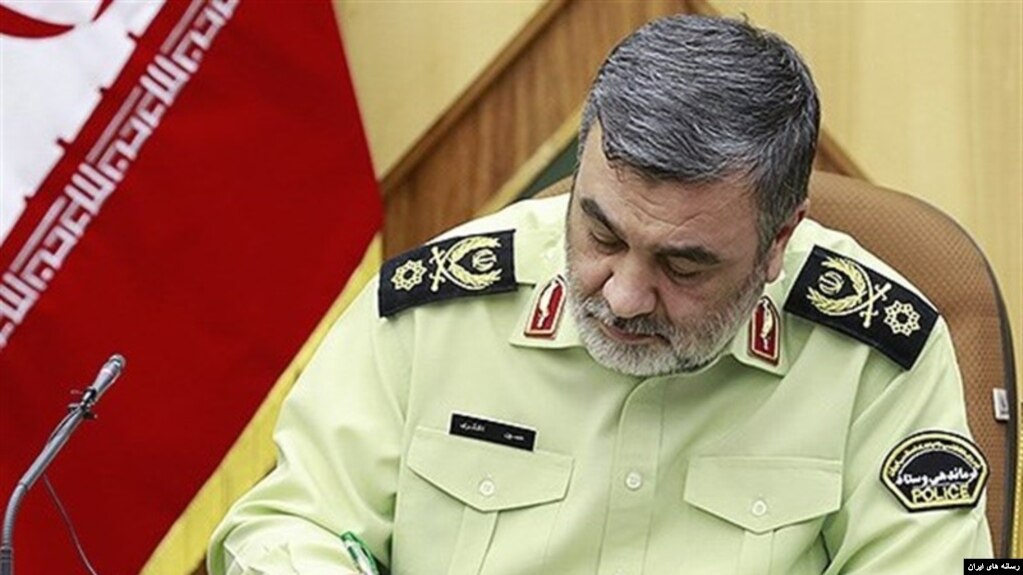 حسین اشتری فرمانده کل نیروی انتظامی جمهوری اسلامی ایران