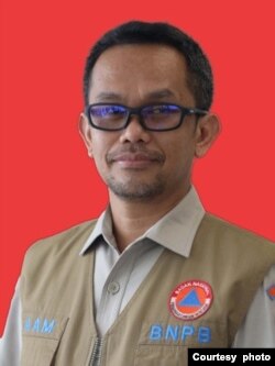 Dr. Abdul Muhari, Plt. Kepala Pusat Data, Informasi dan Komunikasi Kebencanaan BNPB (foto: courtesy)