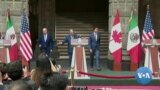 🇺🇸Ameriki jamana kuntigi Joe Biden, 🇨🇦Canada minisiriɲɛmɔgɔ Justin Trudeau ani 🇲🇽Mɛkisiki jamanakuntigi Andrés Manuel Lopez