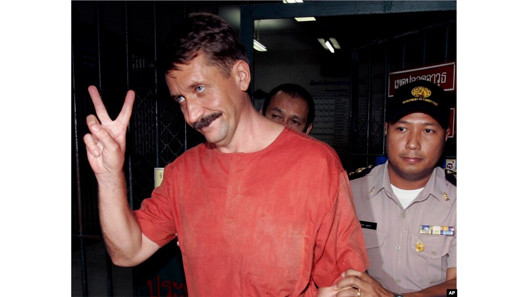 Viktor Bout khi còn bị giam giữ (ảnh tư liệu, Bangkok, Thái Lan, 11/8/2009).