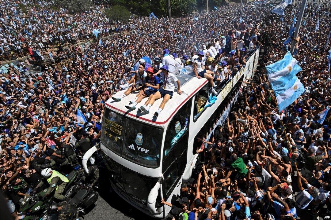 Última hora. Argentina é Campeã Mundial 2022