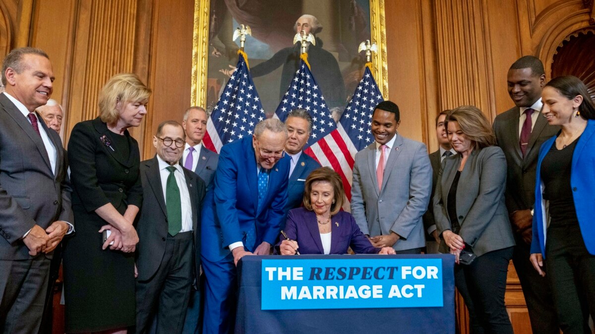 US House Gives Final Approval on Bill to Protect Same-Sex, Interracial Marriages at Federal Level