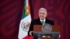 Predsednik Meksika Andres Manuel Lopez Obrador govori na konferenciji za novinare u Nacionalnoj palati u Meksiko Sitiju, Meksiko, 16. decembar 2022. godine. (Foto: REUTERS/Arhiva)