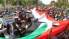 PROTEST IN KHARTOUM AGAINST UNITED NATIONS -- SUDAN-UN-POLITICS-DEMO