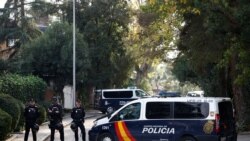 España bomba embajada Ucrania