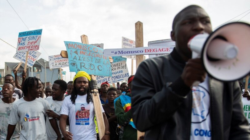 A Goma, les manifestants dénoncent l'impuissance des troupes régionales face au M23