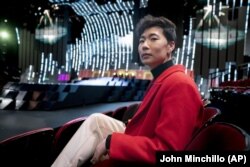 Playwright Jason Kim in New York on Nov. 9, 2022, where his musical "KPOP" will open on Nov. 27. (AP Photo/John Minchillo)