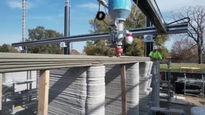 3D Printer Builds Large Home in Texas