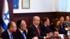 جلسه هفتگی کابینه بنیامین نتانیاهو. اورشلیم، ٨ ژانویه ٢٠٢٣