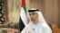 FILE - United Arab Emirates Minister of State for Foreign Trade Thani Al Zeyoudi gestures during an interview with Reuters in Dubai, United Arab Emirates, June 30, 2022. 
