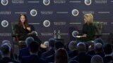 Глава Национальной разведки Эврил Хейнс выступает на Форуме национальной обороны имени Рейгана 
