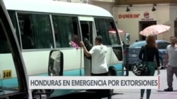 Honduras en emergencia por extorsiones 