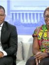 Dr. Tunde Oyebamiji, COO of Healthbotics and Ore Alemede, CEO of GrowAgric, appear on VOA's Africa 54 program in Washington, Dec. 15, 2022.