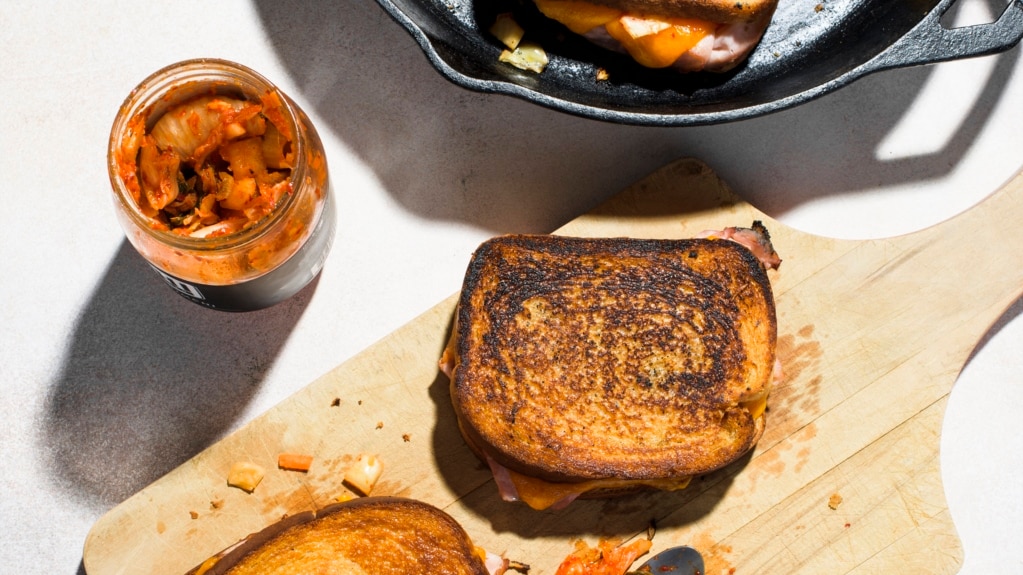 Try Kimchi in a Grilled Cheese Sandwich