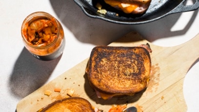 Try Kimchi in a Grilled Cheese Sandwich