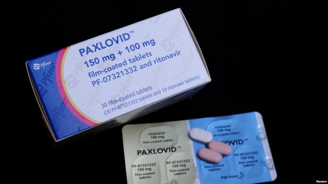 Thuốc uống điều trị COVID-19 của Pfizer.