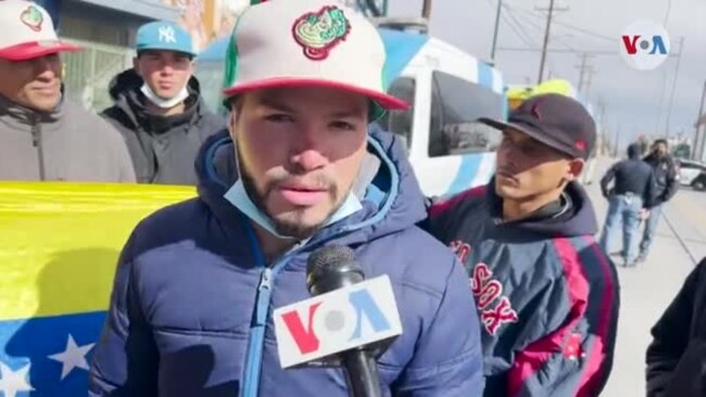 Kendry Herrero Maldonado, migrante venezolano en El Paso