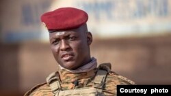 FILE: Capt. Ibrahim Traore - Mility Junta "President" of Burkina Faso. Taken Jan. 10, 2023