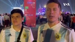 Argentinian Reacting to Nation's Win Against Poland