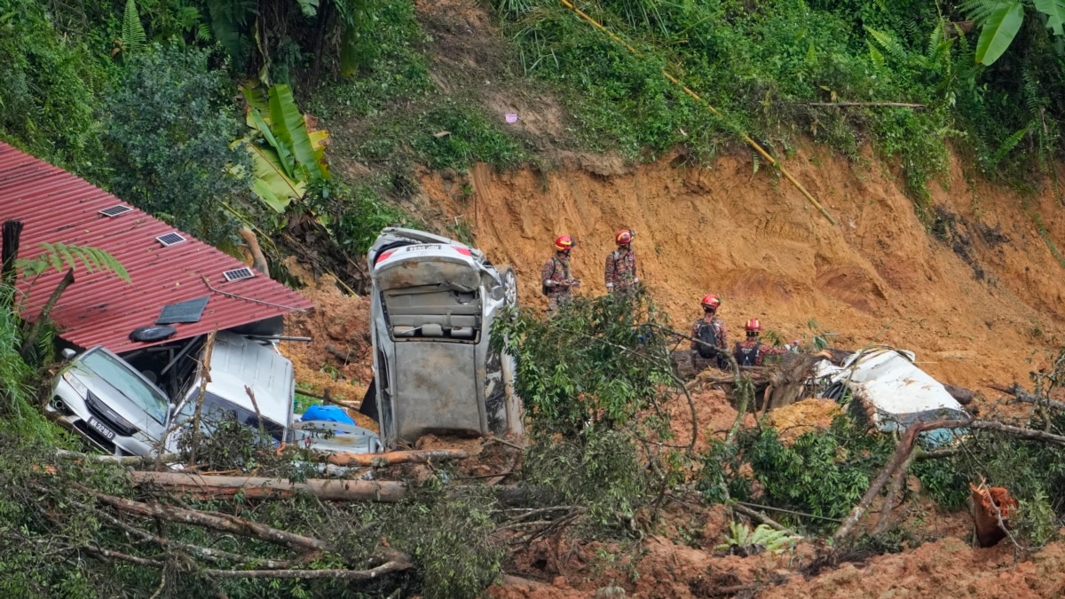 马来西亚山体滑坡造成23人死亡 – 美国之音中文网 – VOA Mandarin