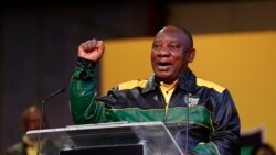 S. Africa ANC to Decide the Future of President Ramaphosa