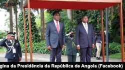 VaHakainde Hichilema, Presidente (Zâmbia naVaJoão Lourenço, (Angola) 