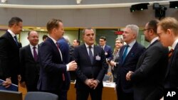 На встрече министров иностранных дел стран Евросоюза в Брюсселе