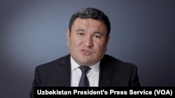 Uzbek Energy Minister Jurabek Mirzamahmudov addressed the energy crisis in his country with a video statement, Dec. 7, 2022. (Source: Uzbekistan President's Press Service)
