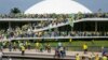 Supporters of Brazil's former President Jair Bolsonaro storm the the National Congress building in Brasilia, Brazil, Jan. 8, 2023.