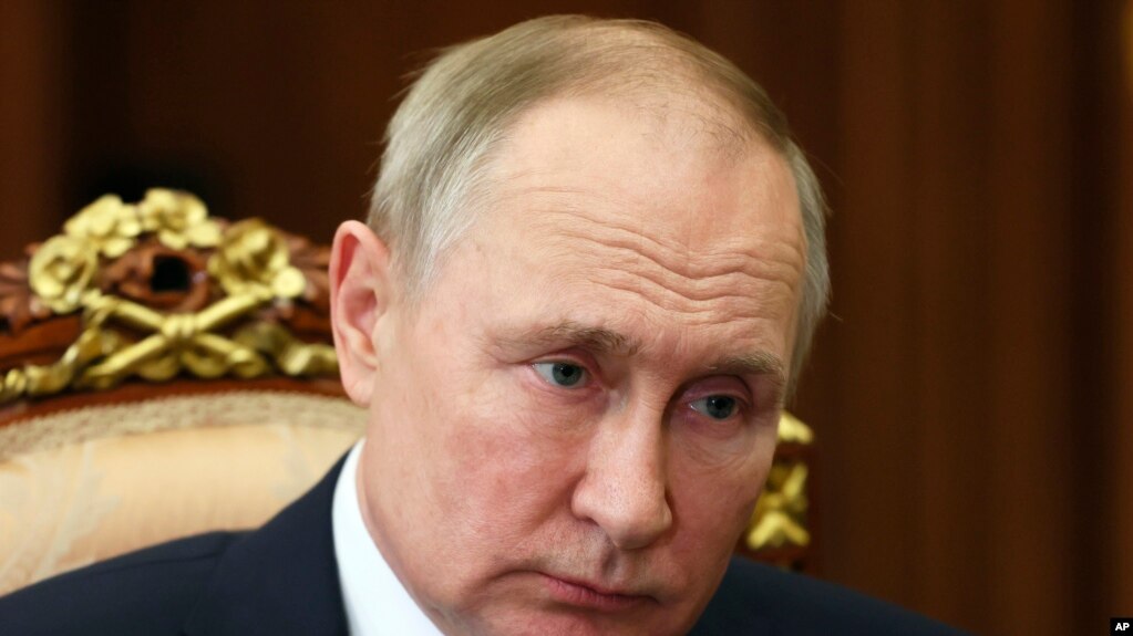 俄罗斯总统普京(photo:VOA)