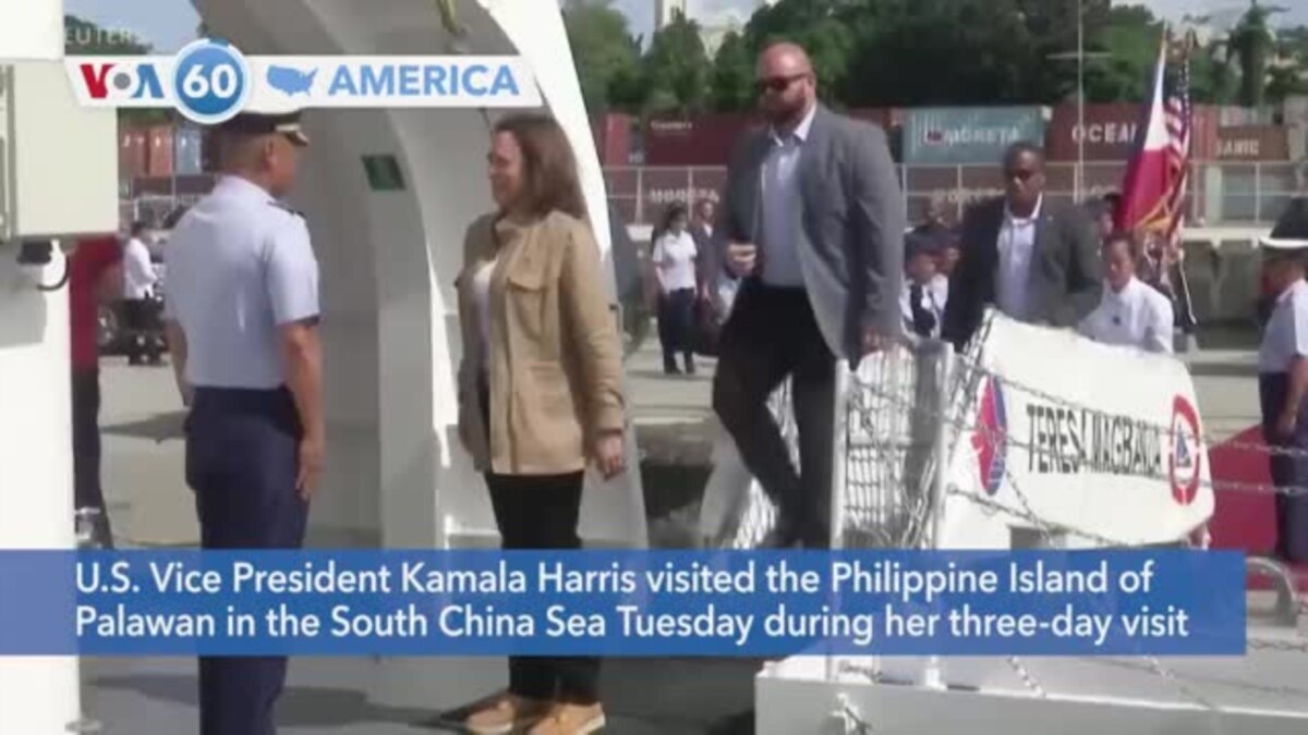 Voa60 America Us Vp Harris Visits Philippine Island Near Disputed Sea 9451