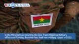 VOA60 Africa - US drops Burkina Faso from its trade preference program