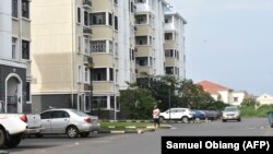 FILE: A general view of housing in the Malabo2 quarter in Malabo, Equatorial Guinea. Taken Nov.16, 2022. The World Health Organization is stepping up efforts in that nation as the Marburg virus erupts there.