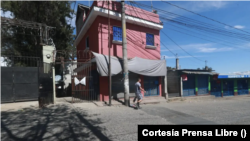 Entrada del callejón donde Génesis fue raptada y posteriormente asesinada. [Foto: cortesía Prensa Libre]