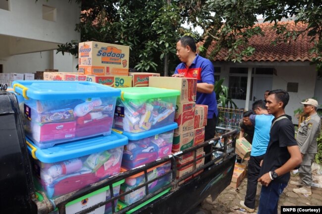 Satuan tugas gabungan penanganan Gempa Cianjur berhasil mendata sebanyak 325 titik pengungsian yang tersebar di 15 kecamatan di Kabupaten Cianjur. (Foto: BNPB)