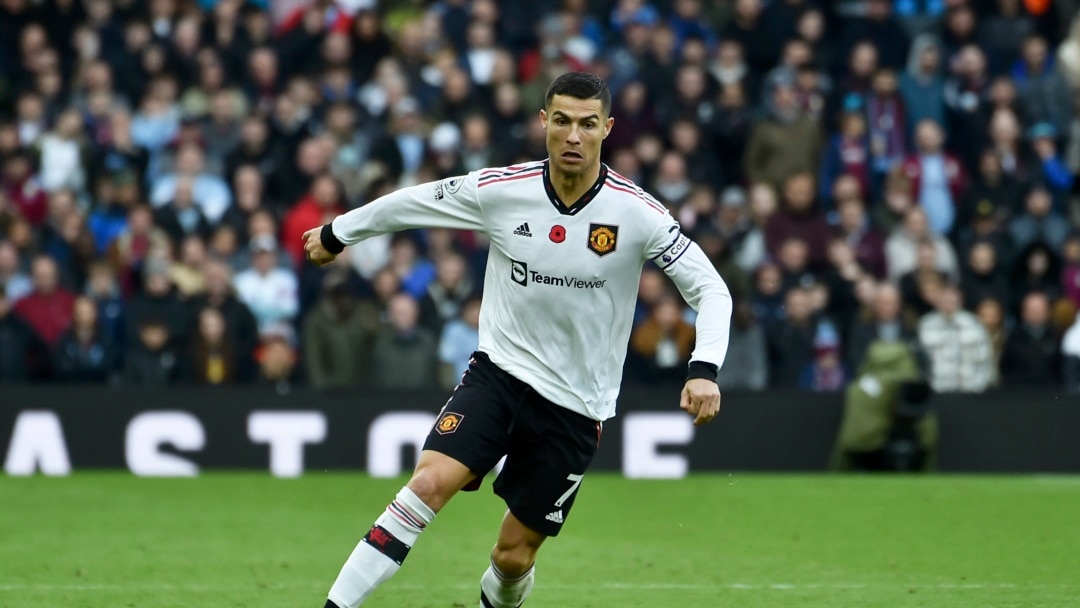 Cristiano Ronaldo's Match Shirt, Atletico Madrid-Manchester United 2022