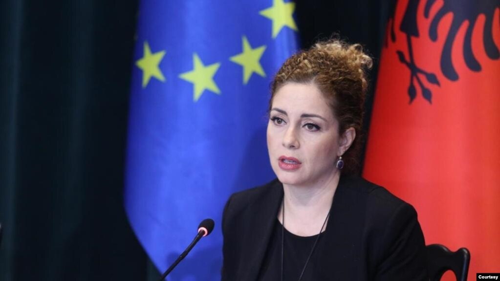 Ministrja e Jashtme e Shqipërisë Olta Xhaçka